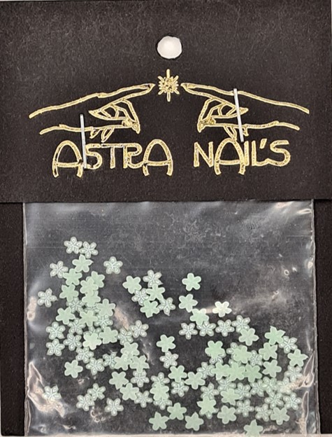 Astra Acrylic Flowers - Mint - 1mm